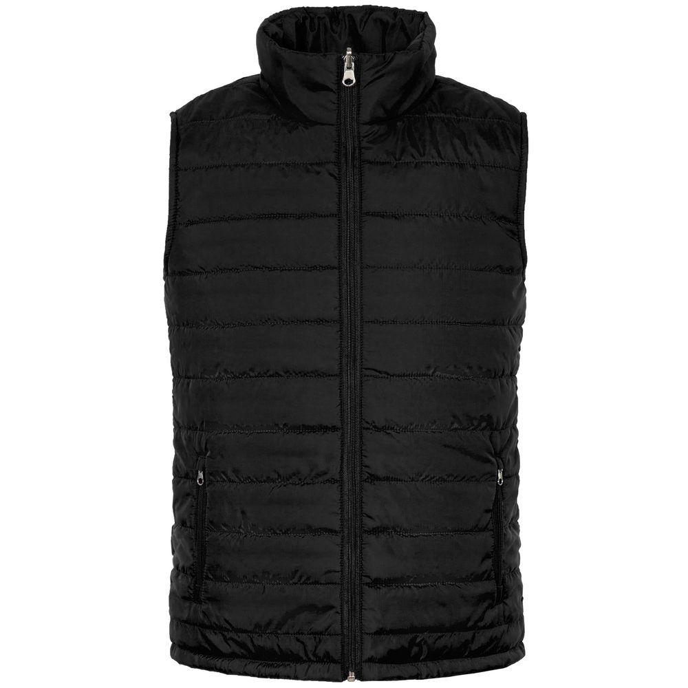 Жилет двусторонний Climb, черный с логотипом