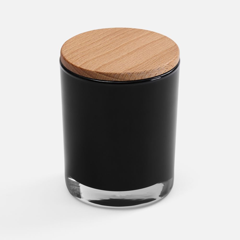 Свеча ароматическая Savor Flavor, ver.2, ваниль и амбра с логотипом