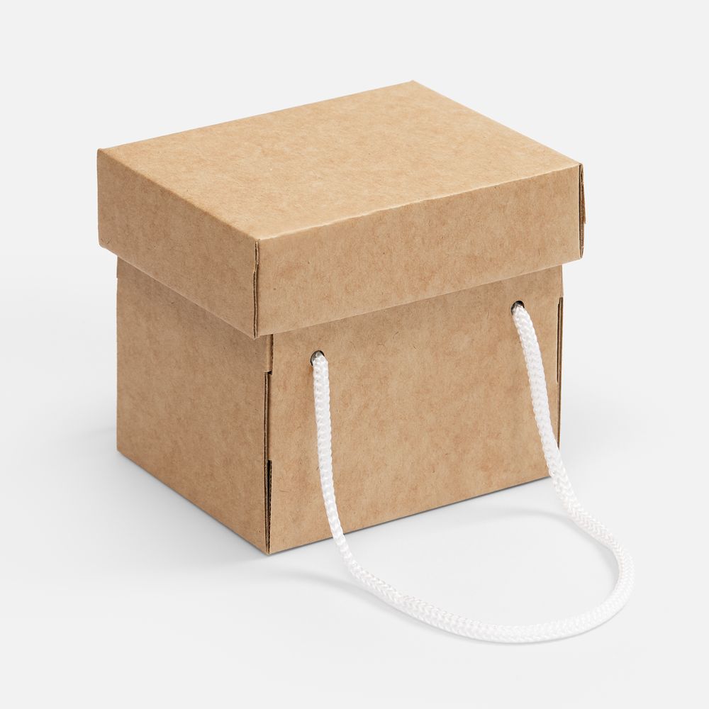 Коробка Kitbag, ver.2, крафт с логотипом