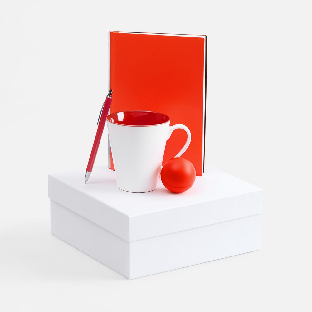 Набор Kroom, красный с логотипом