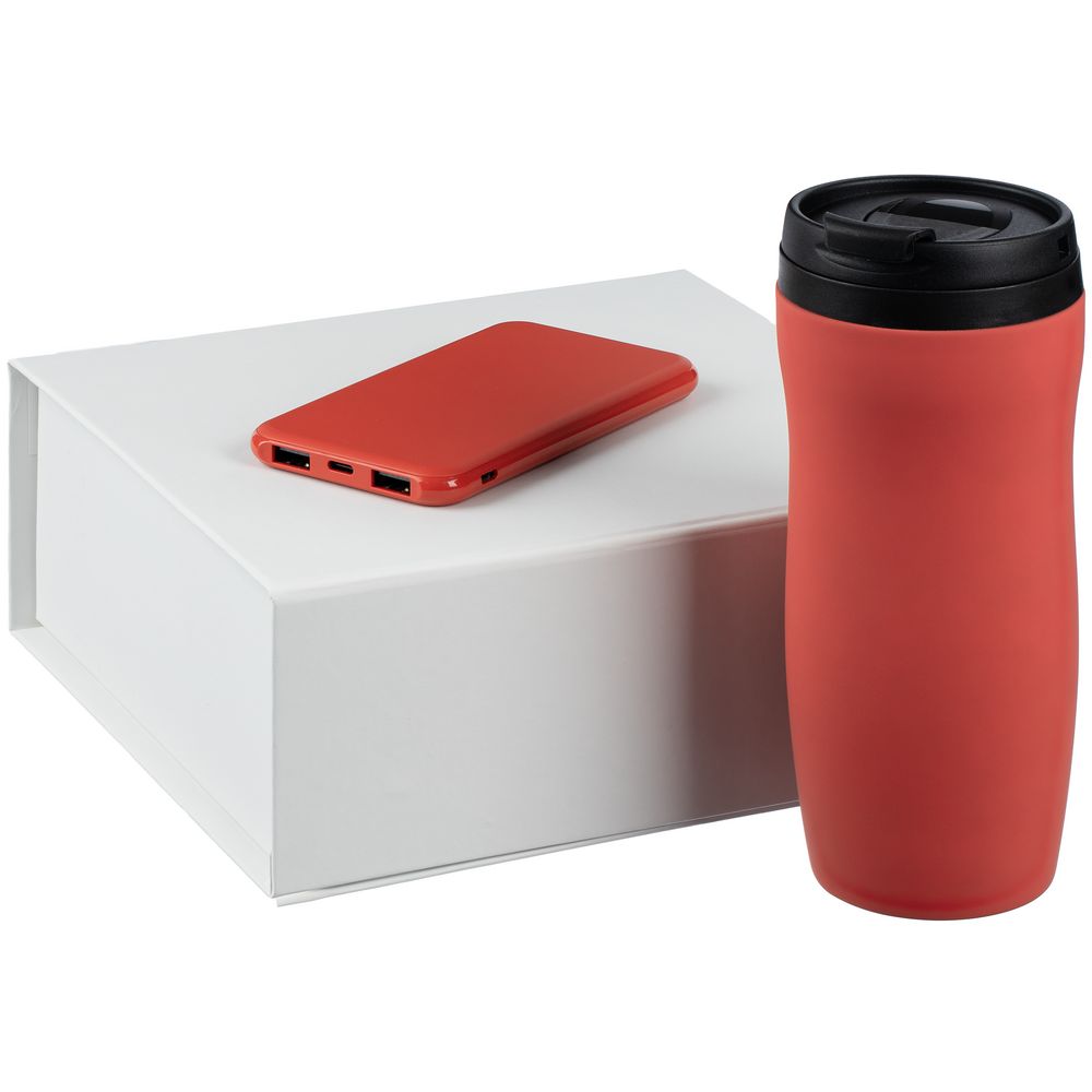 Набор Formation, красный с белым с логотипом