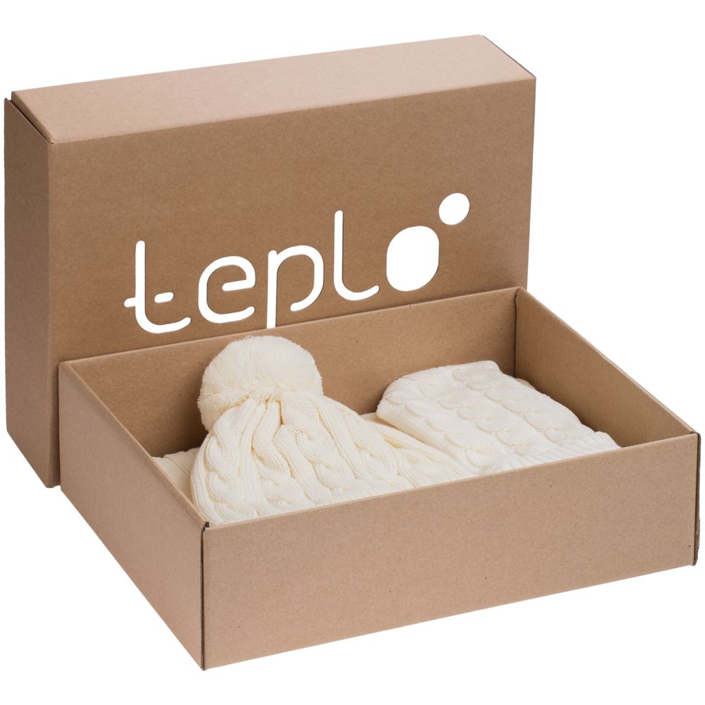 Набор Heat Trick, молочно-белый с логотипом