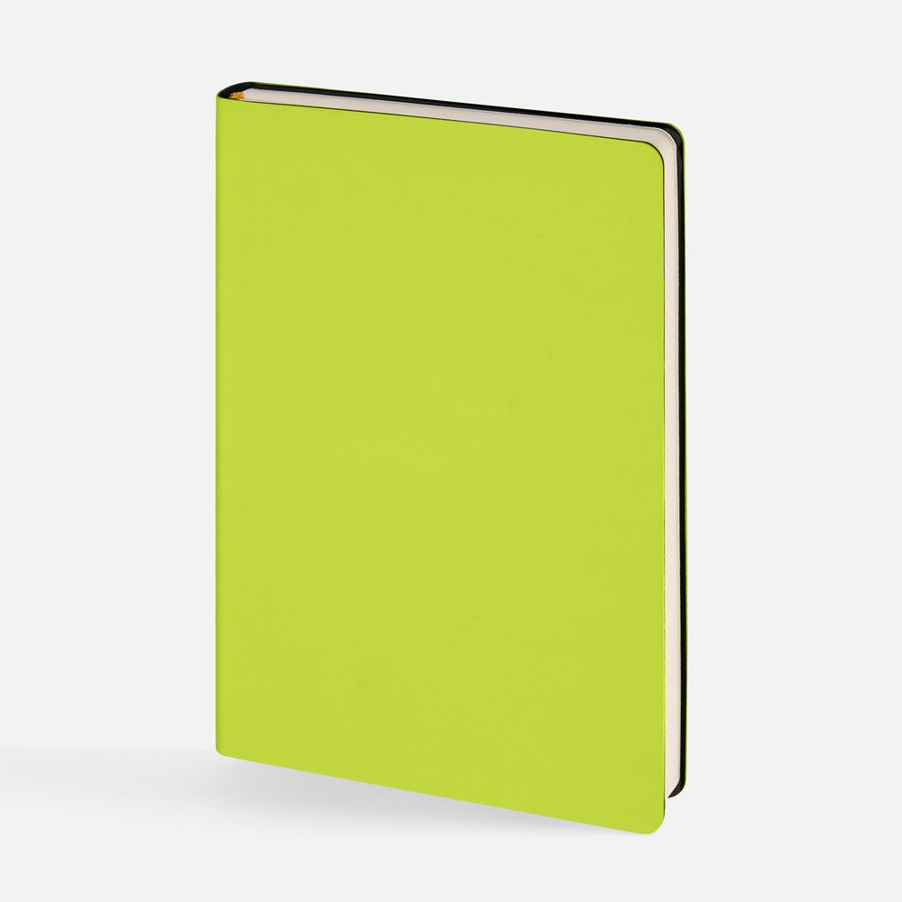 Ежедневник Flex Shall New, недатированный, светло-зеленый с логотипом
