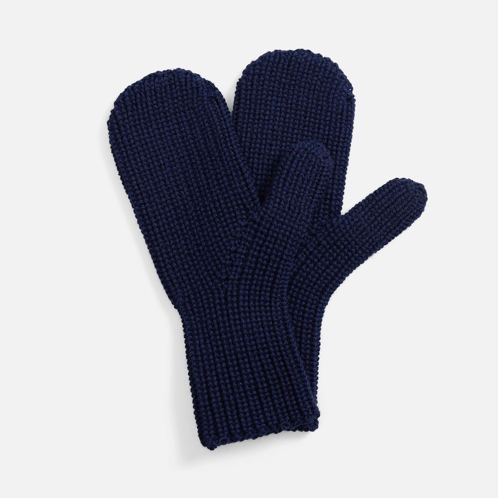 Варежки Catch Match, темно-синие с логотипом
