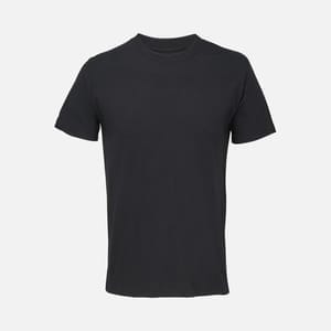Футболка унисекс Cliff, черная с логотипом