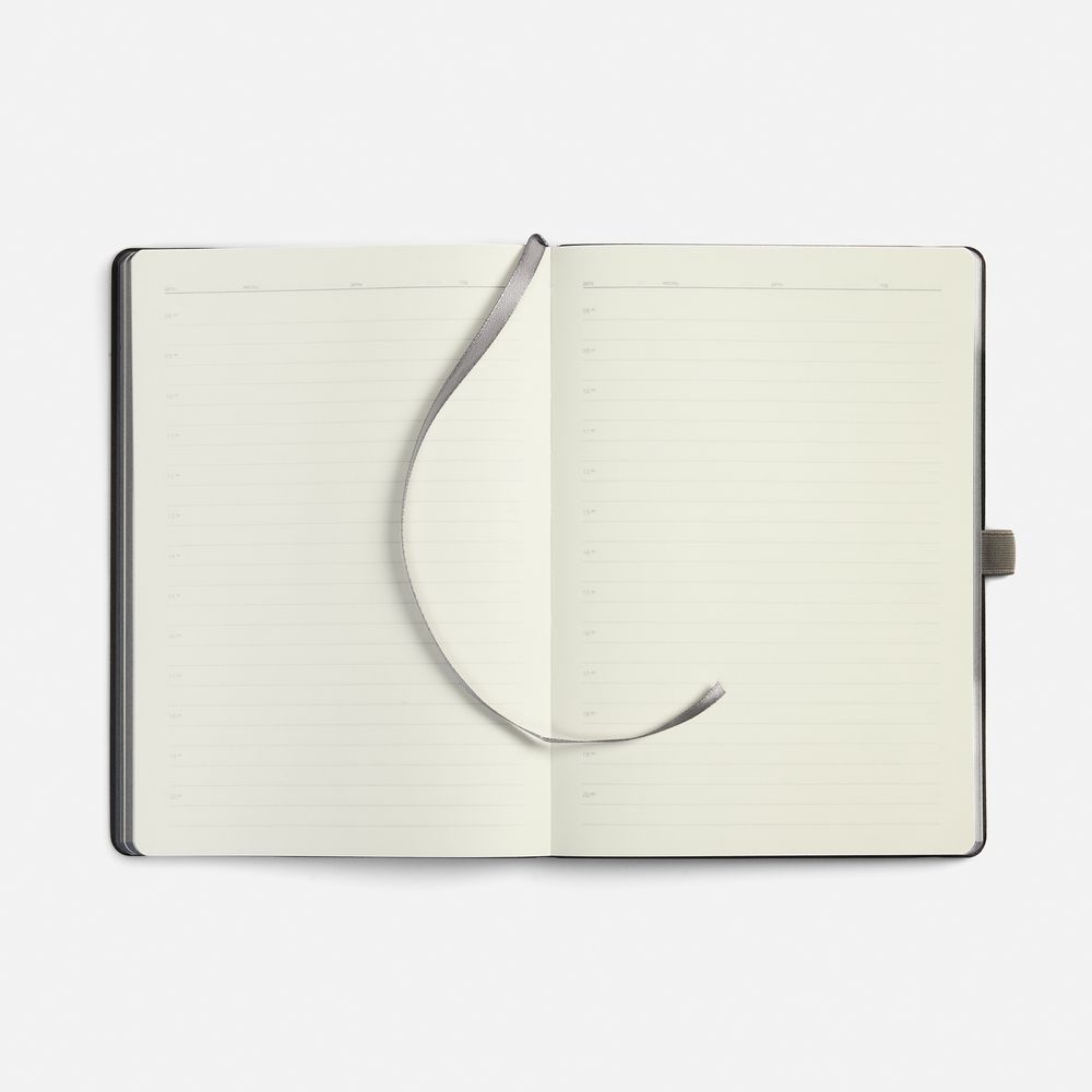 Ежедневники с логотипом с печатью логотипа. Ежедневник Peel Flex, недатированный по цене 939 ₽ руб. (артикул 26687.10) Ежедневник Peel Flex, недатированный, серый