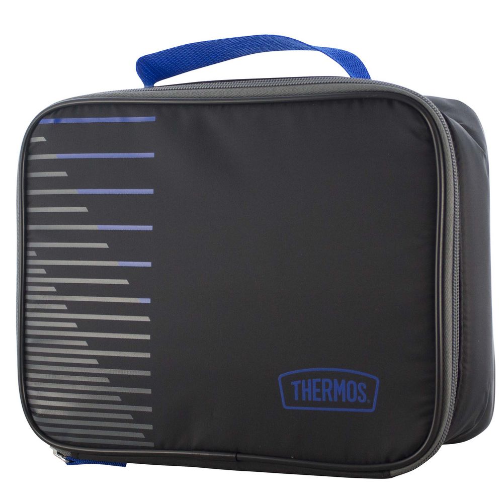 Термосумка Thermos Lunch Kit, черная с логотипом