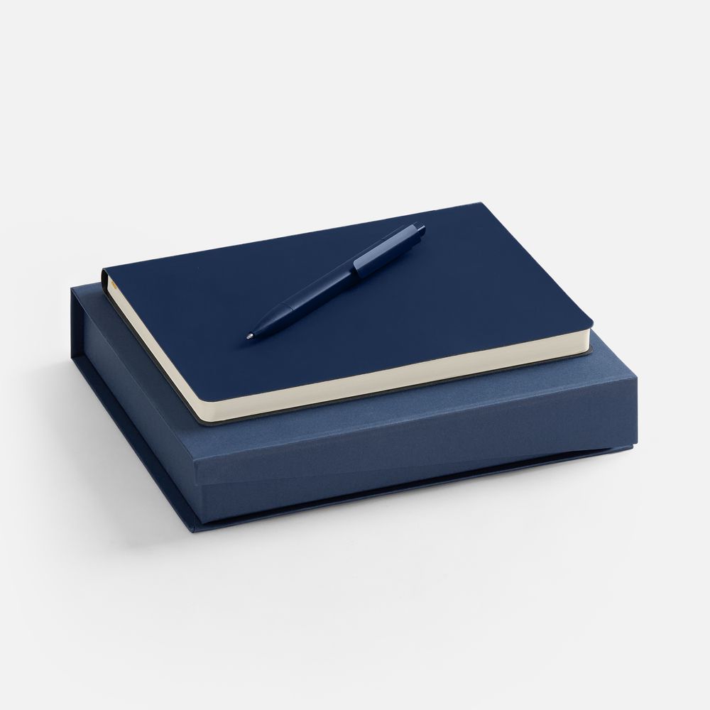 Набор Flex Shall Simple, синий с логотипом