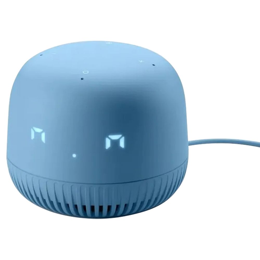 Умная колонка «Капсула Нео» с помощником «Маруся», синяя с логотипом