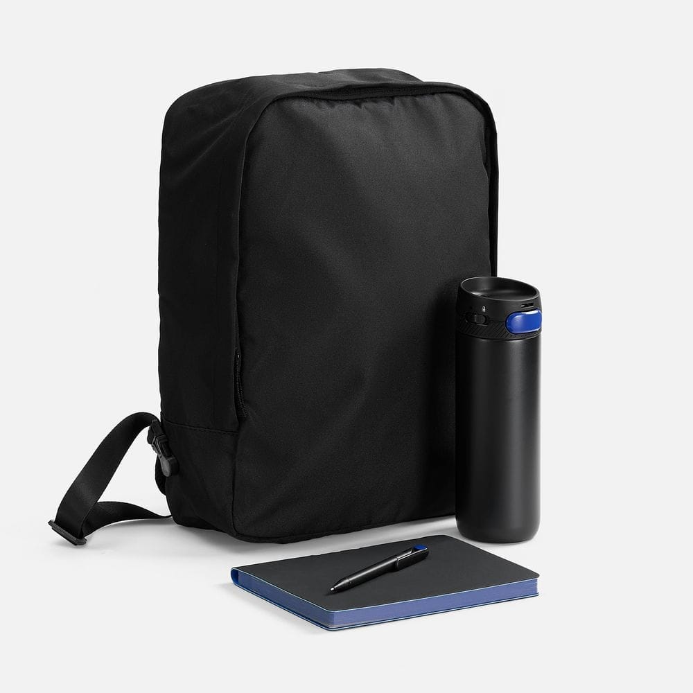 Набор Flexpen Travel, черный с синим с логотипом