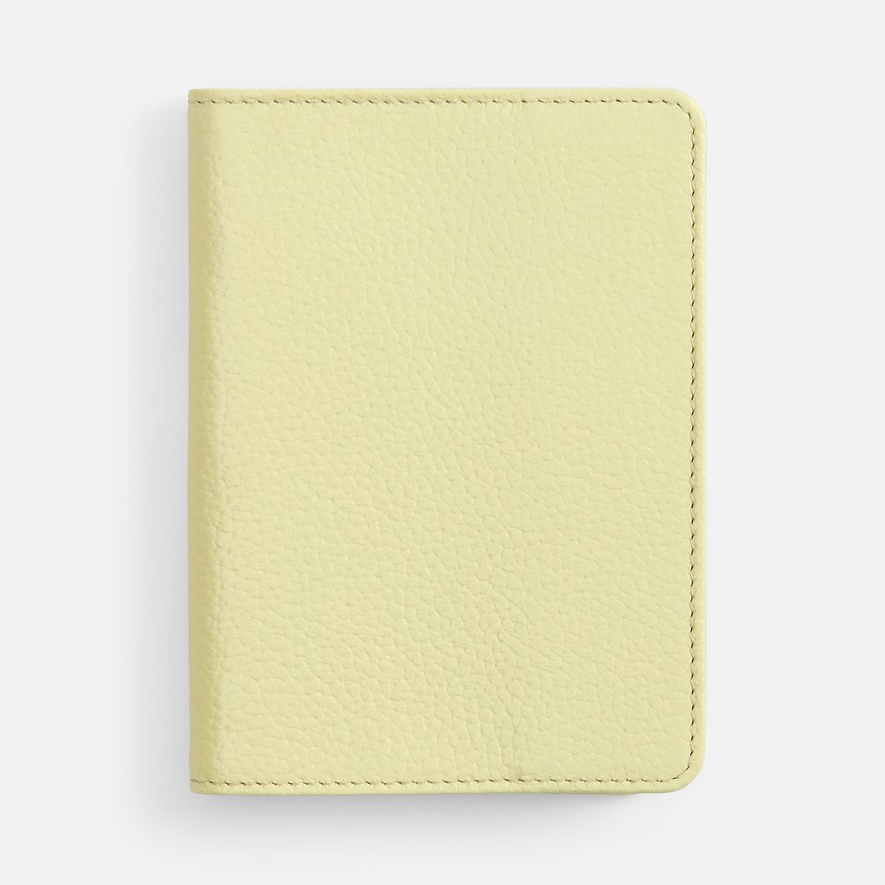 Обложка для паспорта Unison, светло-зеленая с логотипом