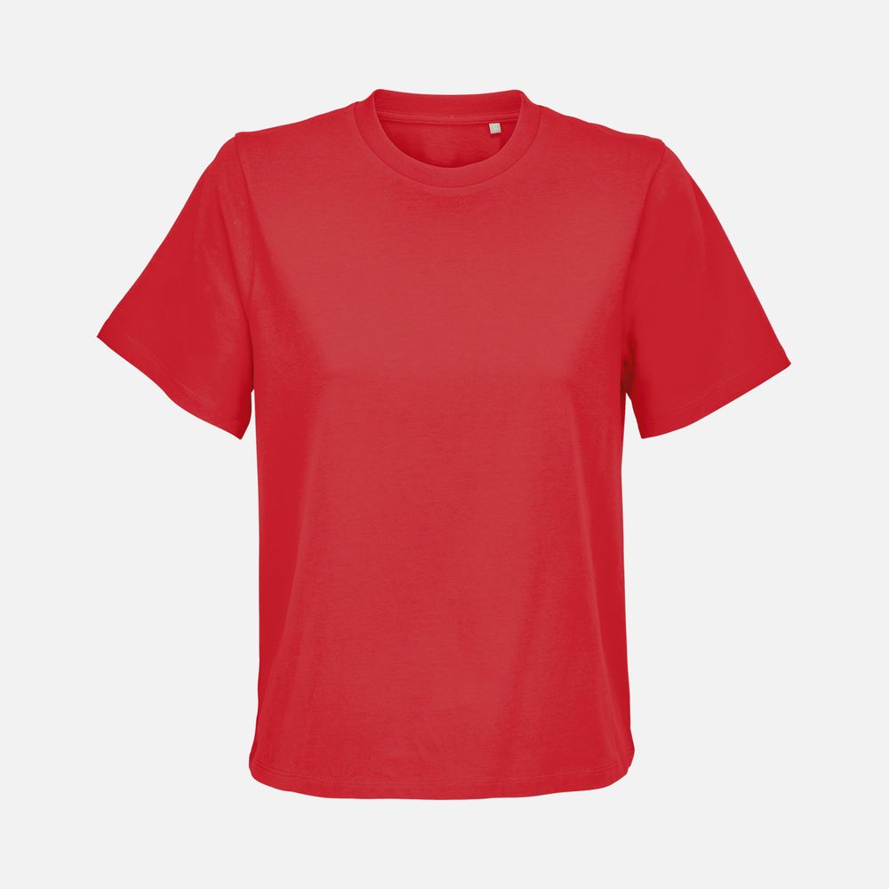 Футболка женская Legend Women, красная с логотипом