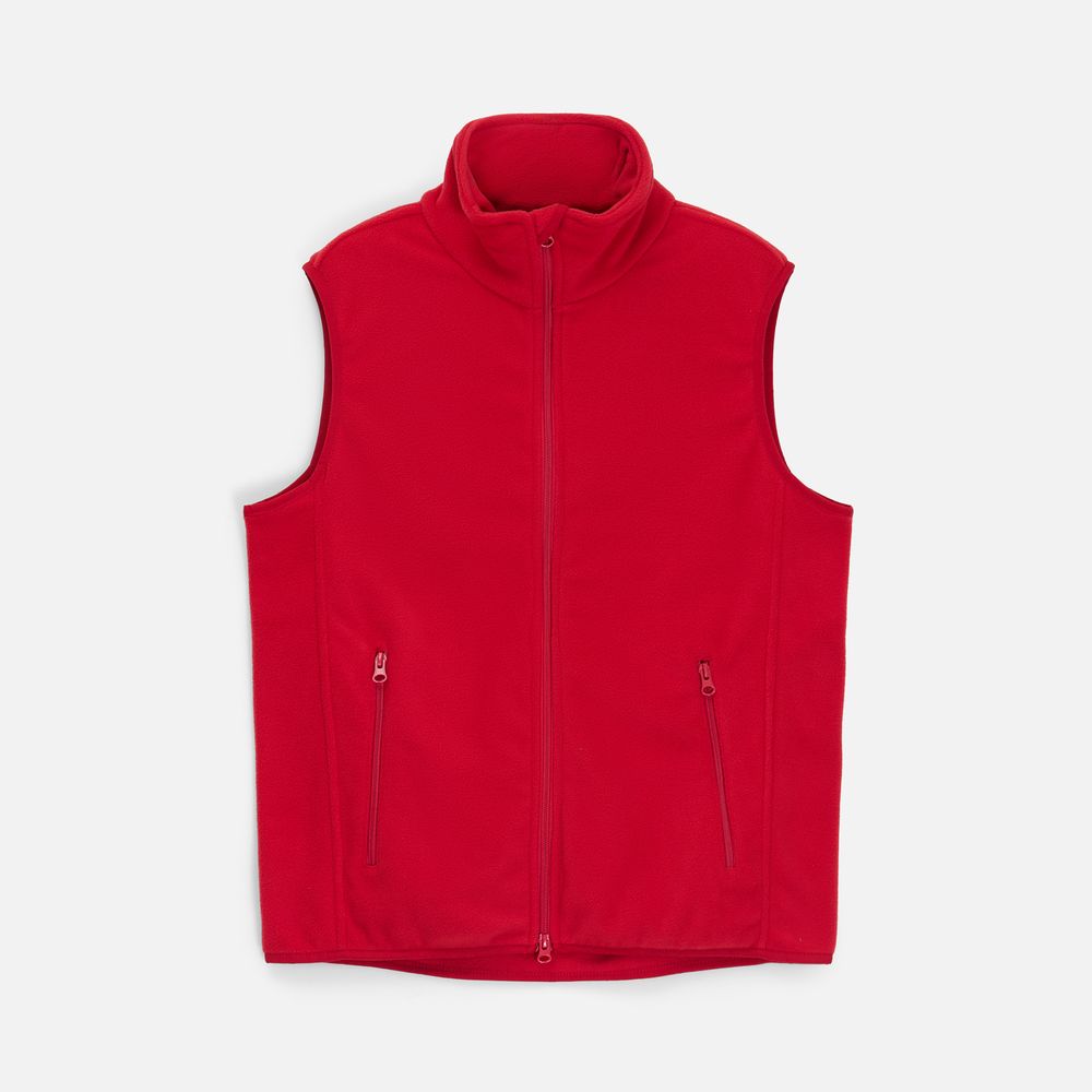 Жилет флисовый унисекс Ben Mac, красный, размер 3XL