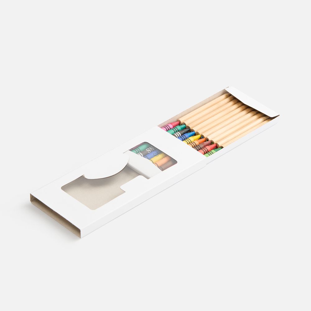 Набор Pencilvania Window, белый с логотипом