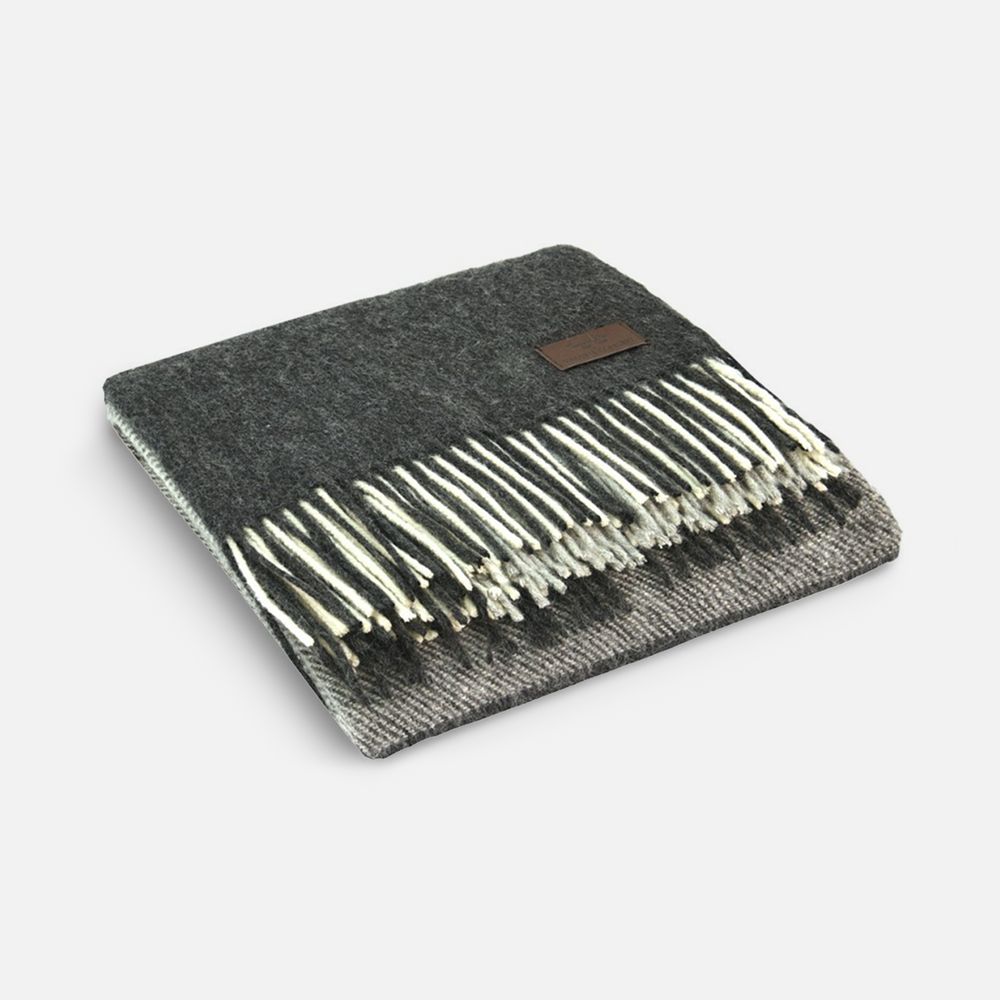 Плед Andes, темно-серый с логотипом