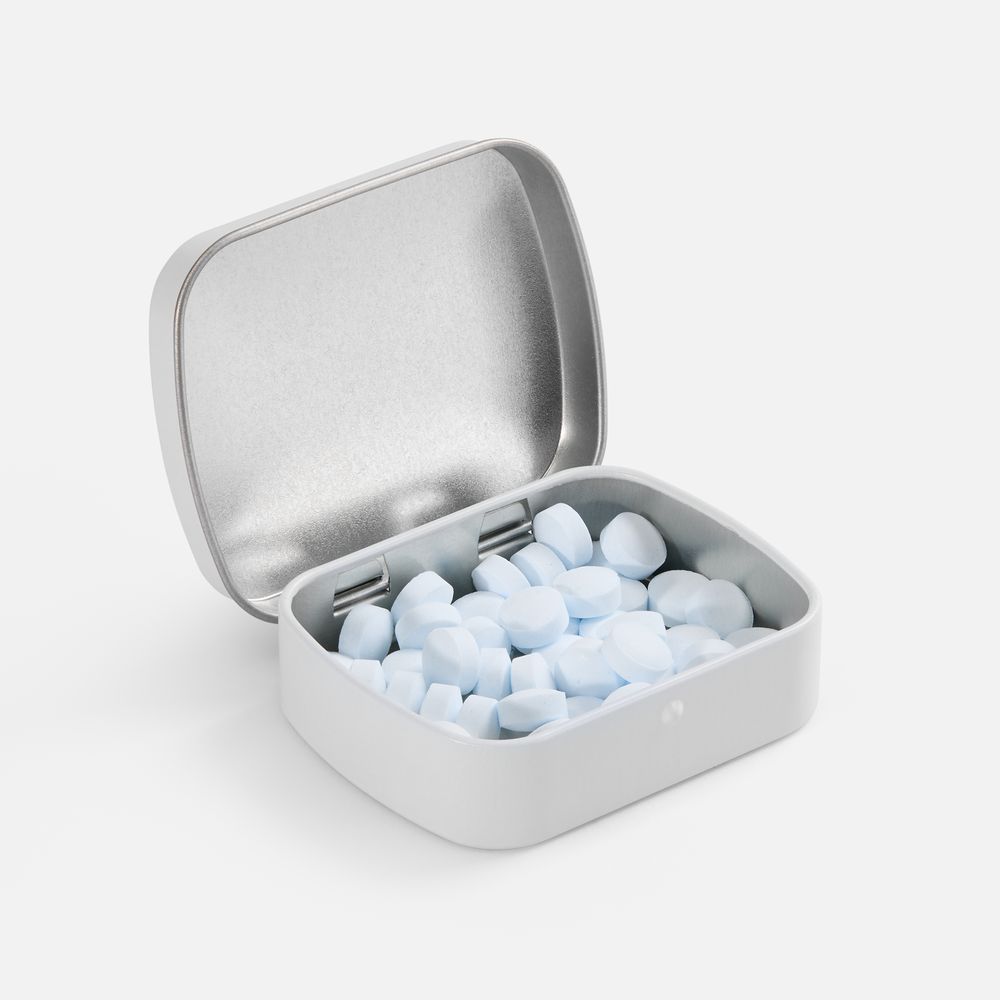 Конфеты Scandic без сахара, арктическая мята с логотипом