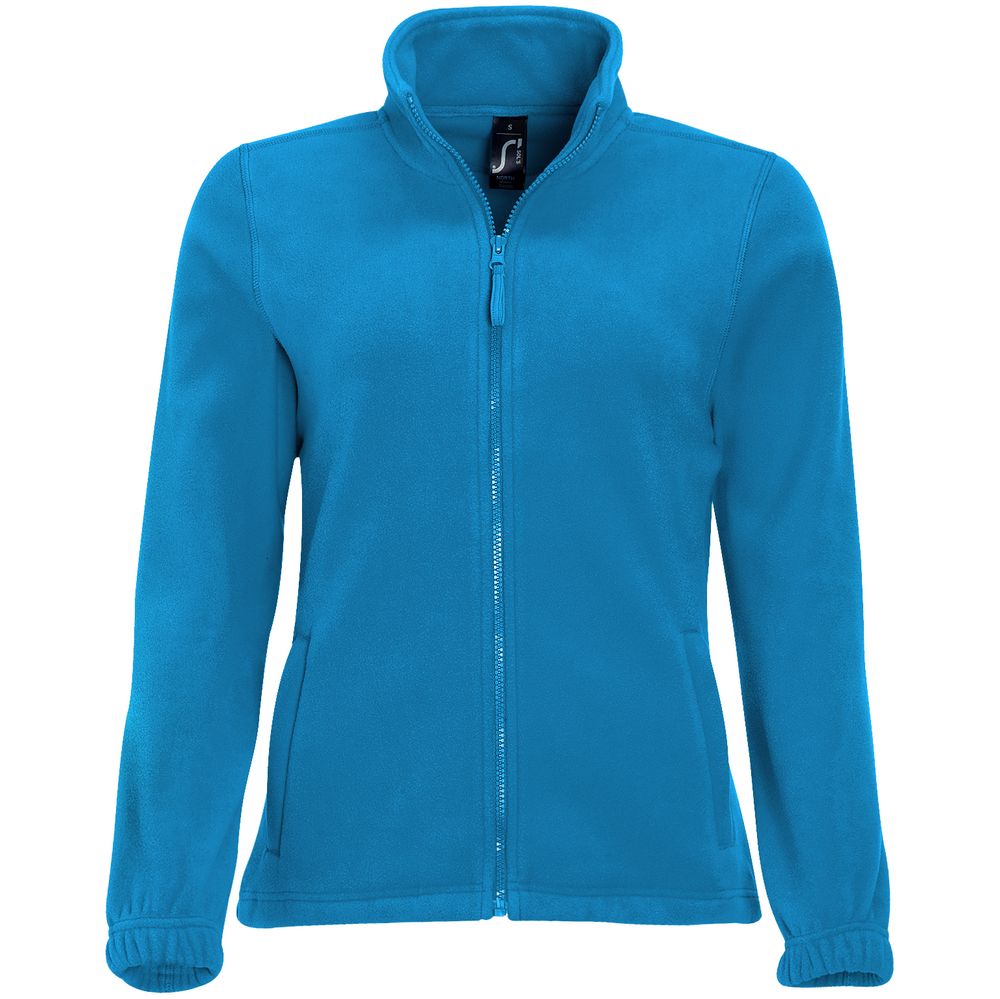 Куртка женская North Women, ярко-бирюзовая с логотипом