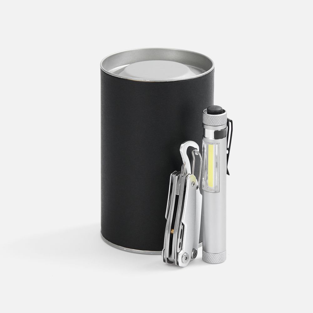 Набор Anycase, серый с логотипом