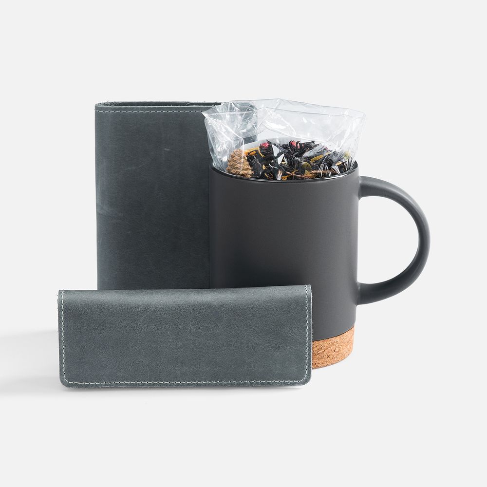 Набор inStream Tea, серый с логотипом