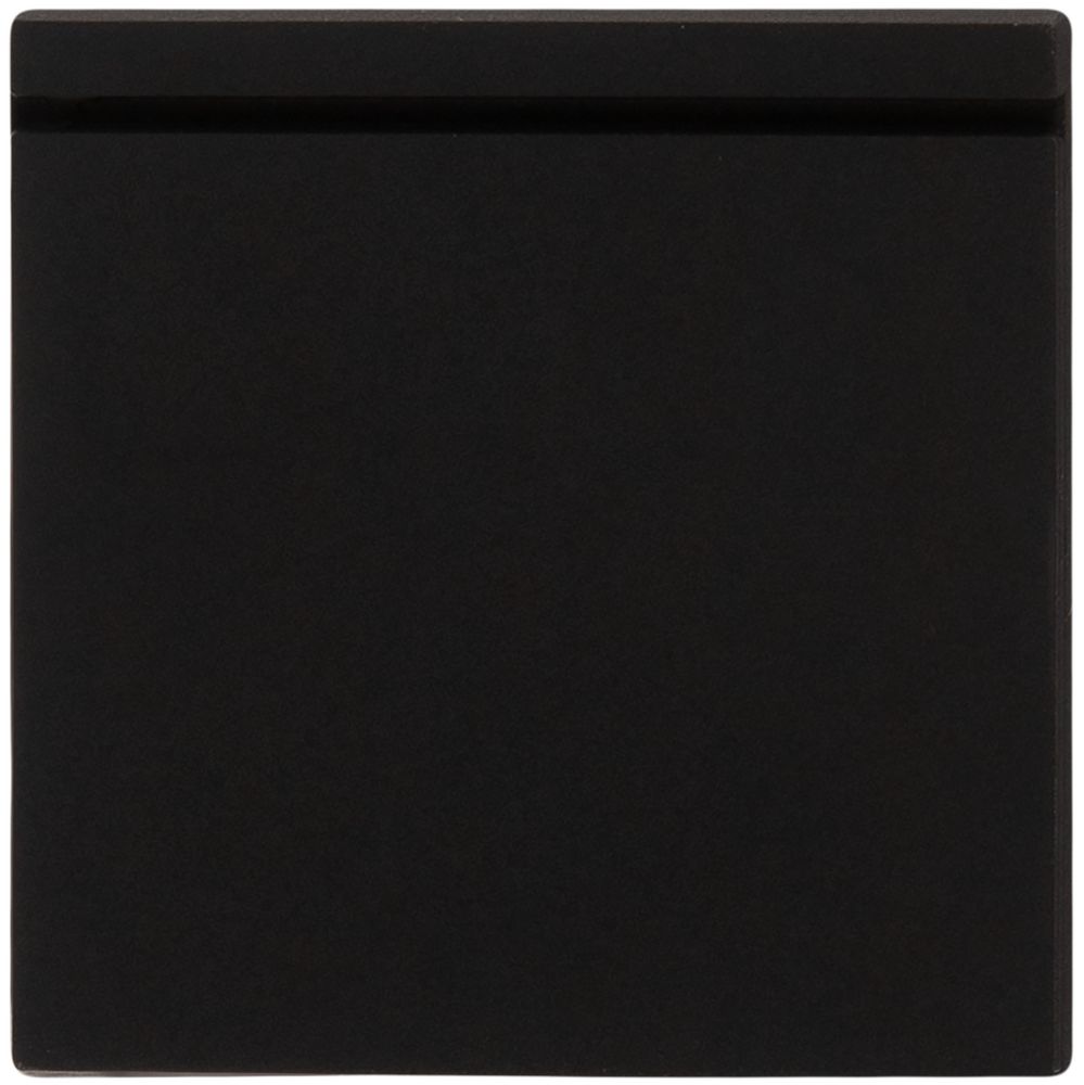 Лейбл из ПВХ Kare, черный с логотипом