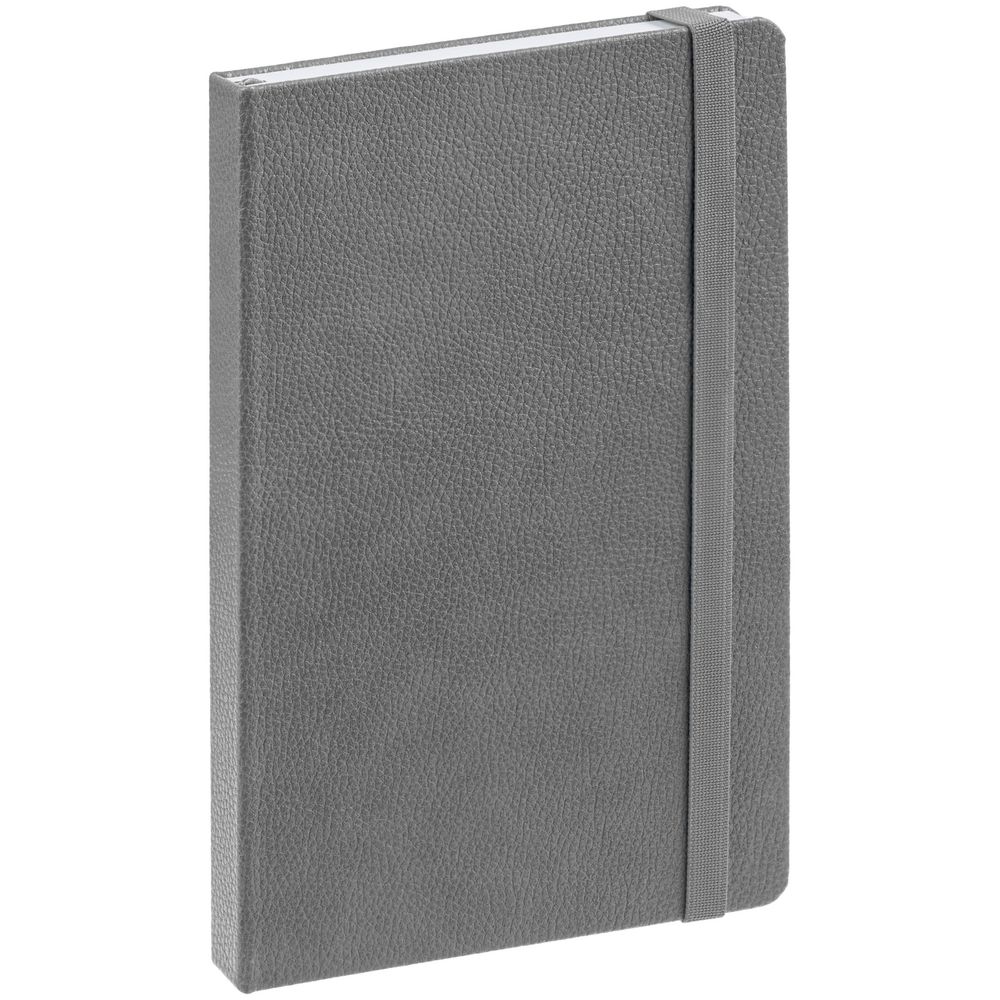 Ежедневник Nova, недатированный, серый с логотипом
