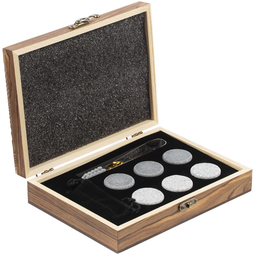 Набор камней для виски Rock Bar с логотипом