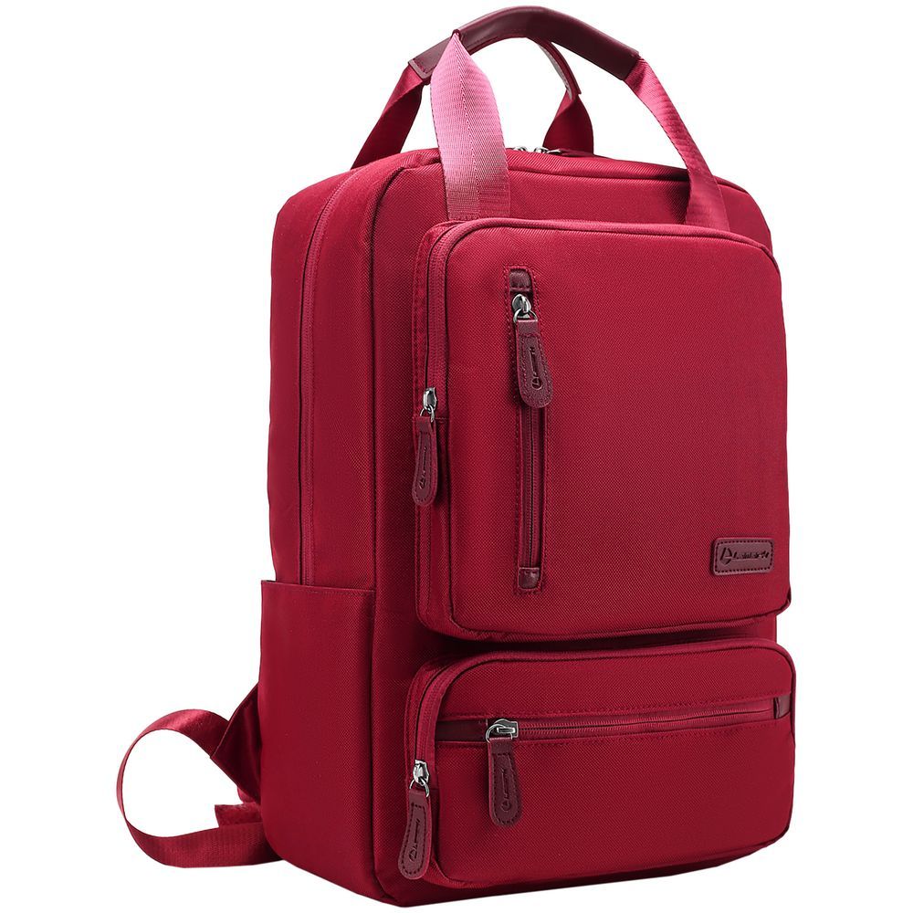 Рюкзак для ноутбука B175, бордовый с логотипом