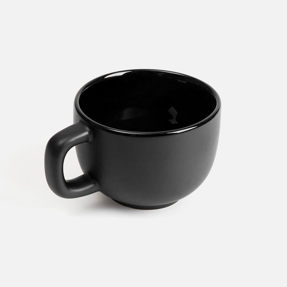 Чайные наборы с печатью логотипа. Чайная пара Stansa по цене 456 ₽ руб. (артикул 18275.30) Чайная пара Stansa, черная