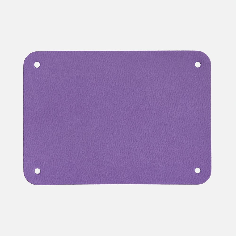 Лейбл Eta Latte, XL, фиолетовый с логотипом