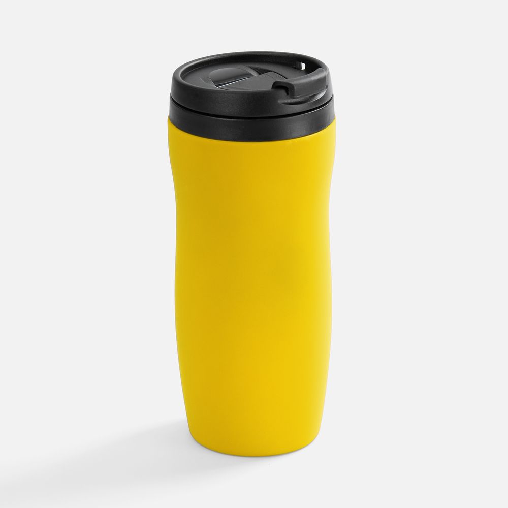 Термостакан Forma, желтый с логотипом