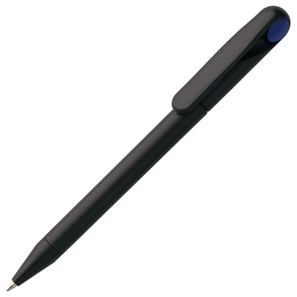 Ручка шариковая Prodir DS1 TMM Dot, черная с синим с логотипом