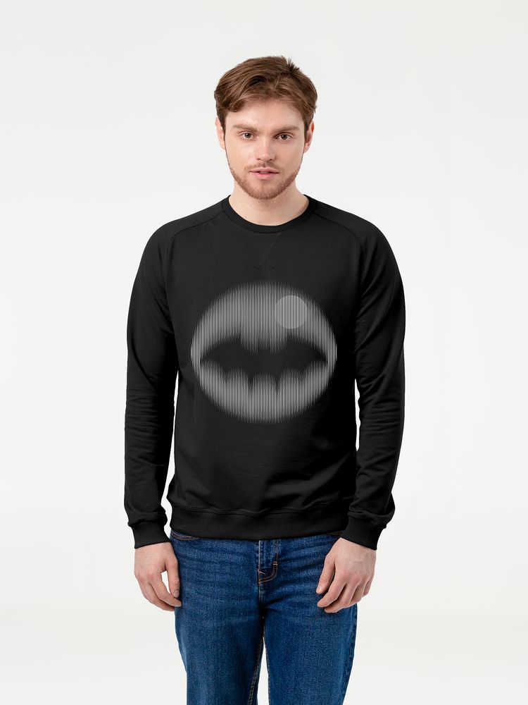 Свитшот мужской Letucci, черный с логотипом