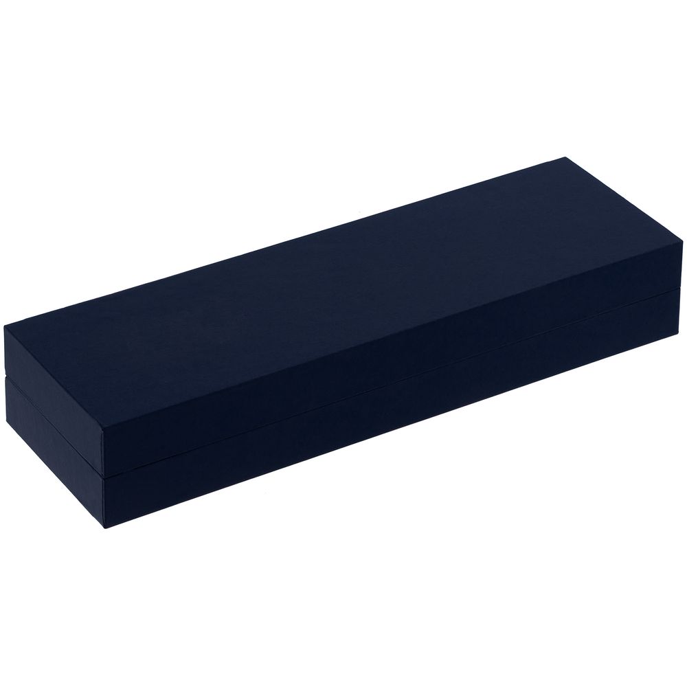 Футляр Duality для 2 ручек, синий с логотипом