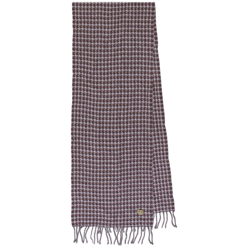 Шарф Tuilerie, коричневый с логотипом