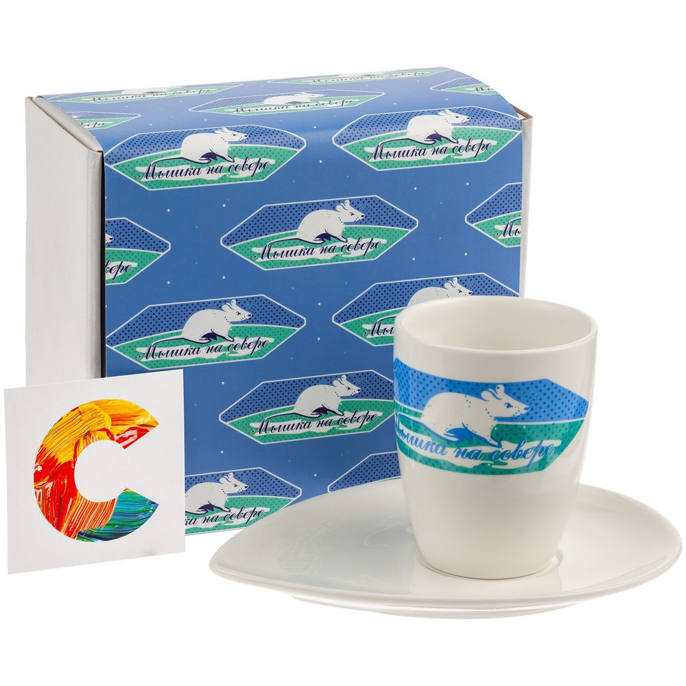 Набор «Мышка на севере» с логотипом