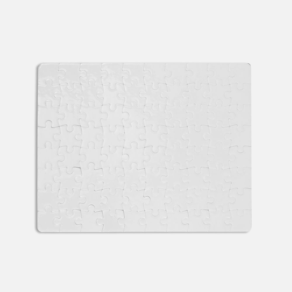 Пазл для сублимационной печати Stamper, белый с логотипом