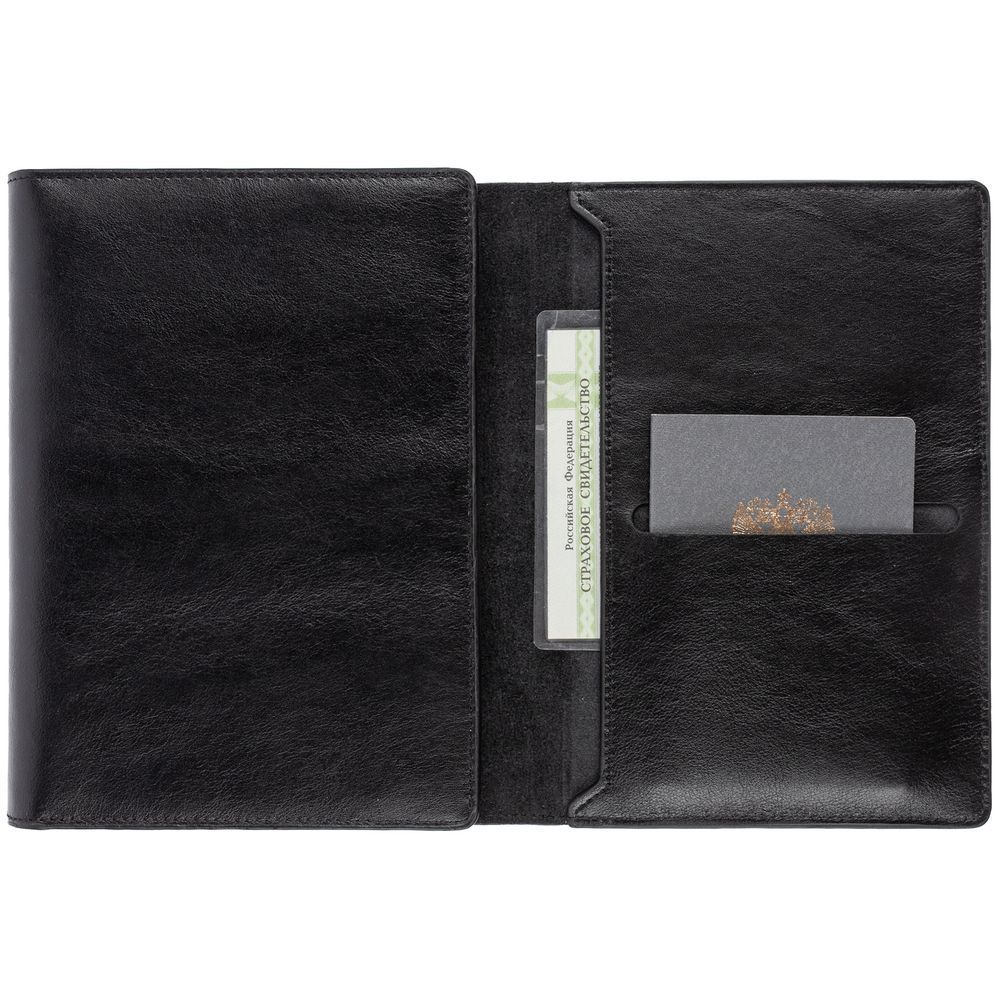 Ежедневники с логотипом с печатью логотипа. Ежедневник-портфолио Napoli, недатированный по цене 6 919 ₽ руб. (артикул 55601.30) Ежедневник-портфолио Napoli, недатированный, черный