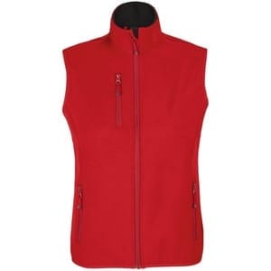 Жилет Falcon BW Women, красный с логотипом
