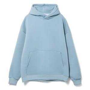 Худи Kulonga Oversize, серо-голубое с логотипом