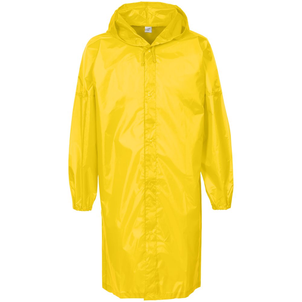 Дождевик унисекс Rainman, желтый с логотипом