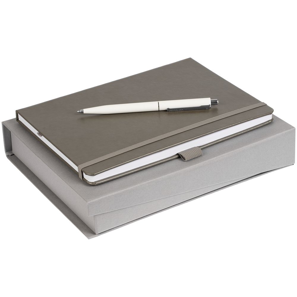 Набор Lucky, серый с логотипом