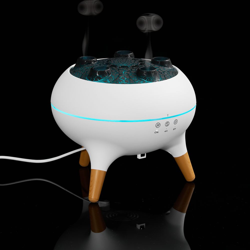 Увлажнитель-ароматизатор Cloudini, белый с логотипом