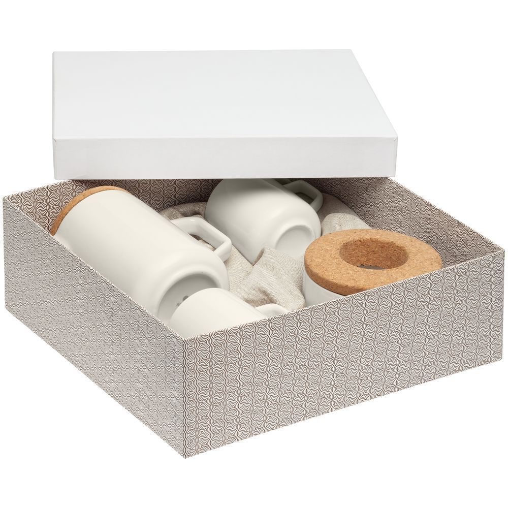 Чайные наборы с печатью логотипа. Набор Riposo на 2 персоны по цене 4 985 ₽ руб. (артикул 55557.22) Набор Riposo на 2 персоны, большой