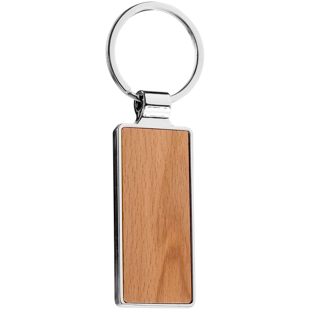Брелок Wood Rectangle, ver.3 с логотипом