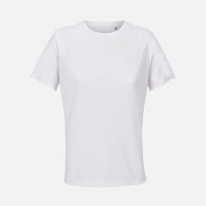 Футболка спортивная женская Vortex Women, белая с логотипом