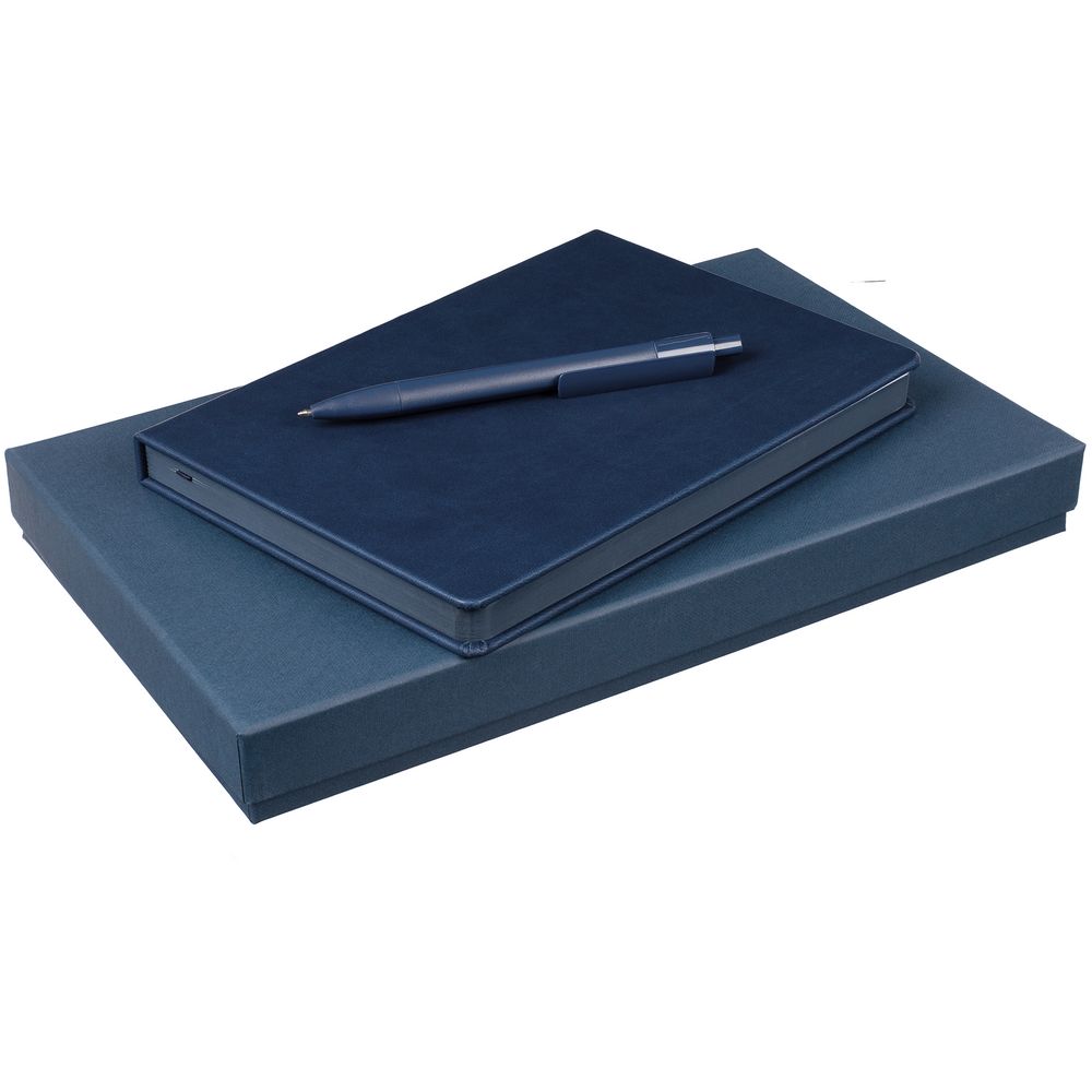 Набор Brand Tone, синий с логотипом