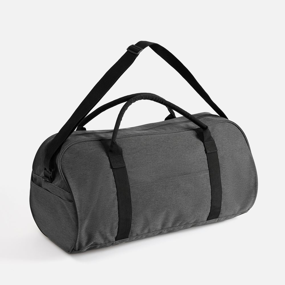 Спортивная сумка Upskill, темно-серая с логотипом