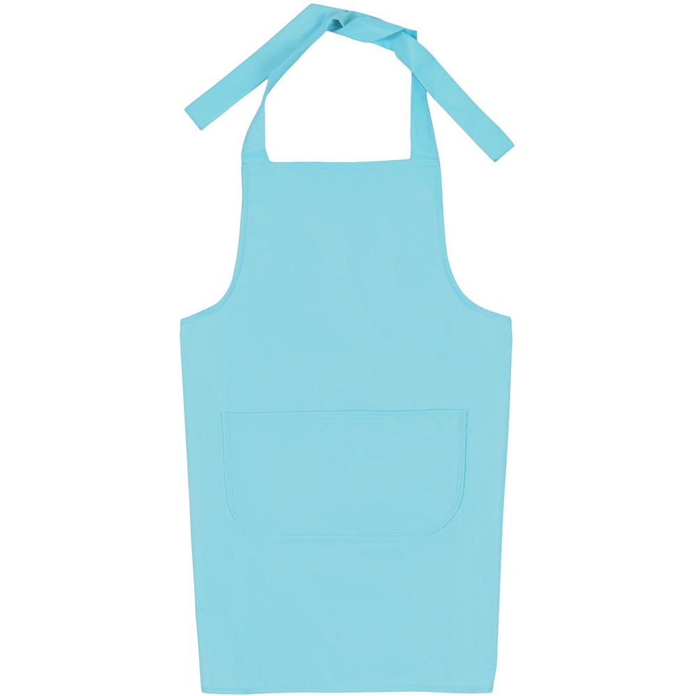 Фартук Neat, бирюзовый с логотипом