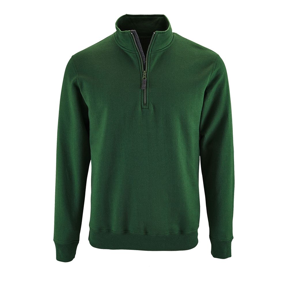 Толстовка Stan, темно-зеленая с логотипом