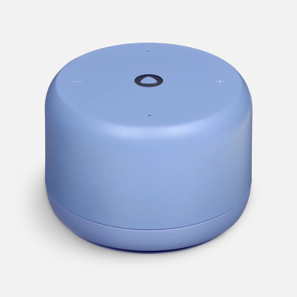 Умная колонка «Яндекс Станция Лайт 2» без часов, фиолетовая с логотипом